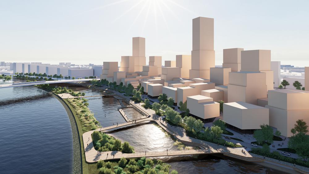 Eiland van Brienenoord en Stadionpark